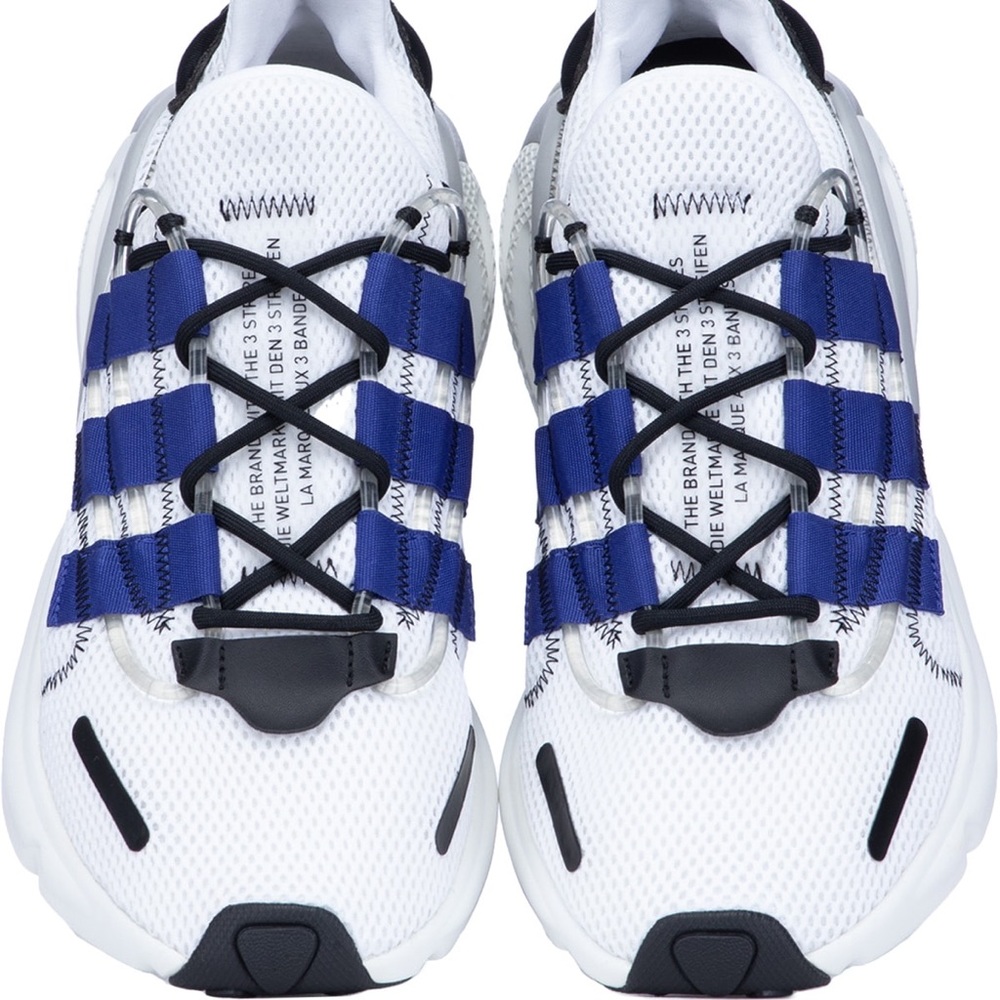 adidas LXCON Cloud White Active Blue Black women size 7